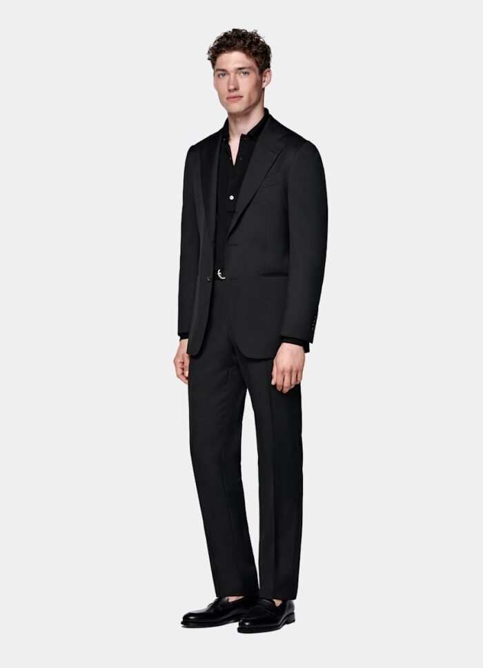 Au Noir Stretch Blazer | Veston Glover Green - Image 1