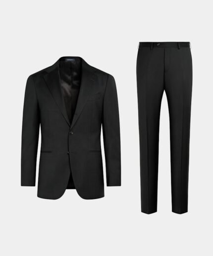 Au Noir Stretch Blazer | Veston Glover Light Blue