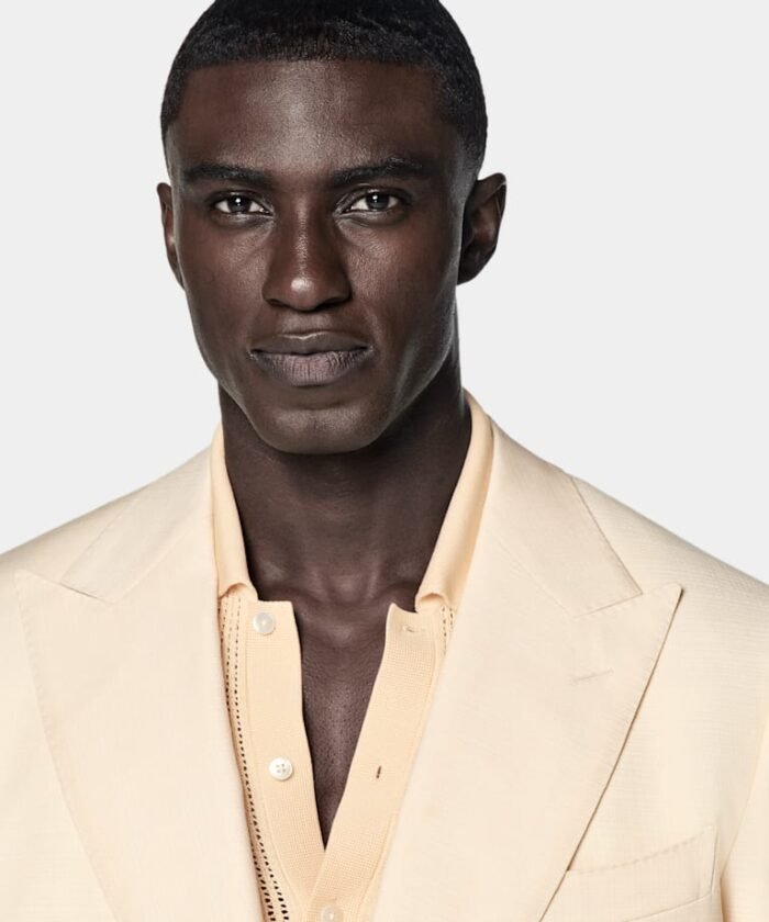 Au Noir Stretch Blazer | Huston Navy - Image 1