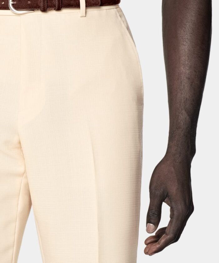 Au Noir Dressy Stretch Pant | Beretta Bale Navy - Image 1